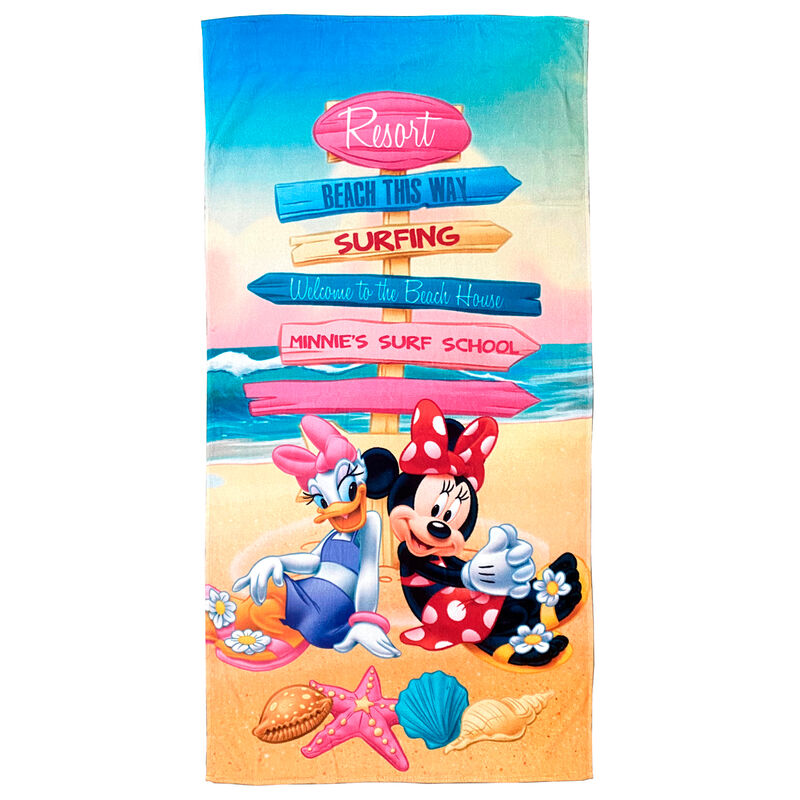 Toalha de Praia Algodão Minnie Mouse Disney