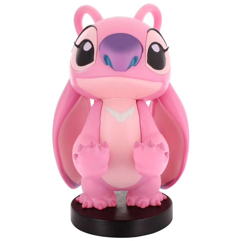 Cable Guy com suporte Angel Stitch Disney 21cm