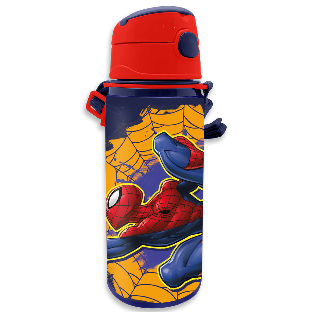 Garrafa Aluminio Spiderman Marvel 600ml