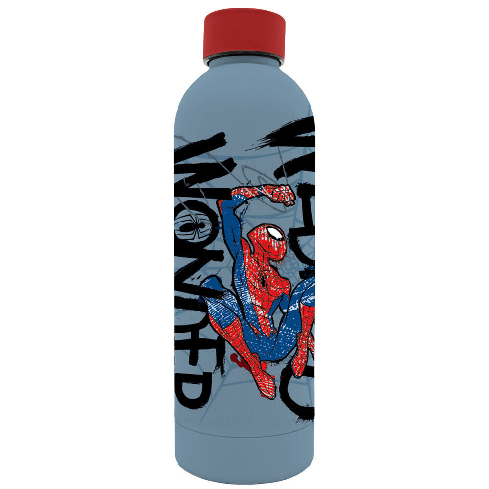 Garrafa Aluminio Spiderman Marvel 500ml