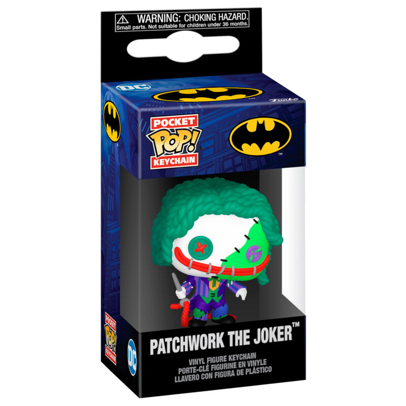 Porta-Chaves Pocket POP DC Comics Patchwork Joker