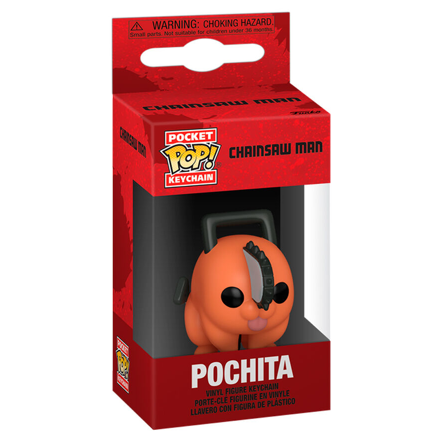 Porta-Chaves Pocket POP Chainsaw Man Pochita