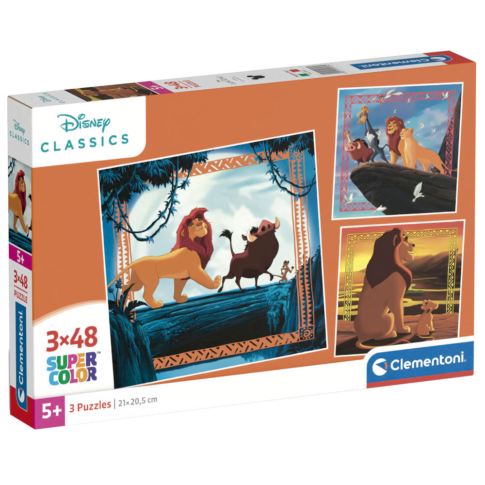 Puzzle O Rei Leão Disney 3x48pcs