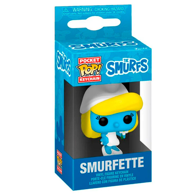 Porta-Chaves Pocket POP The Smurfs Smurfette