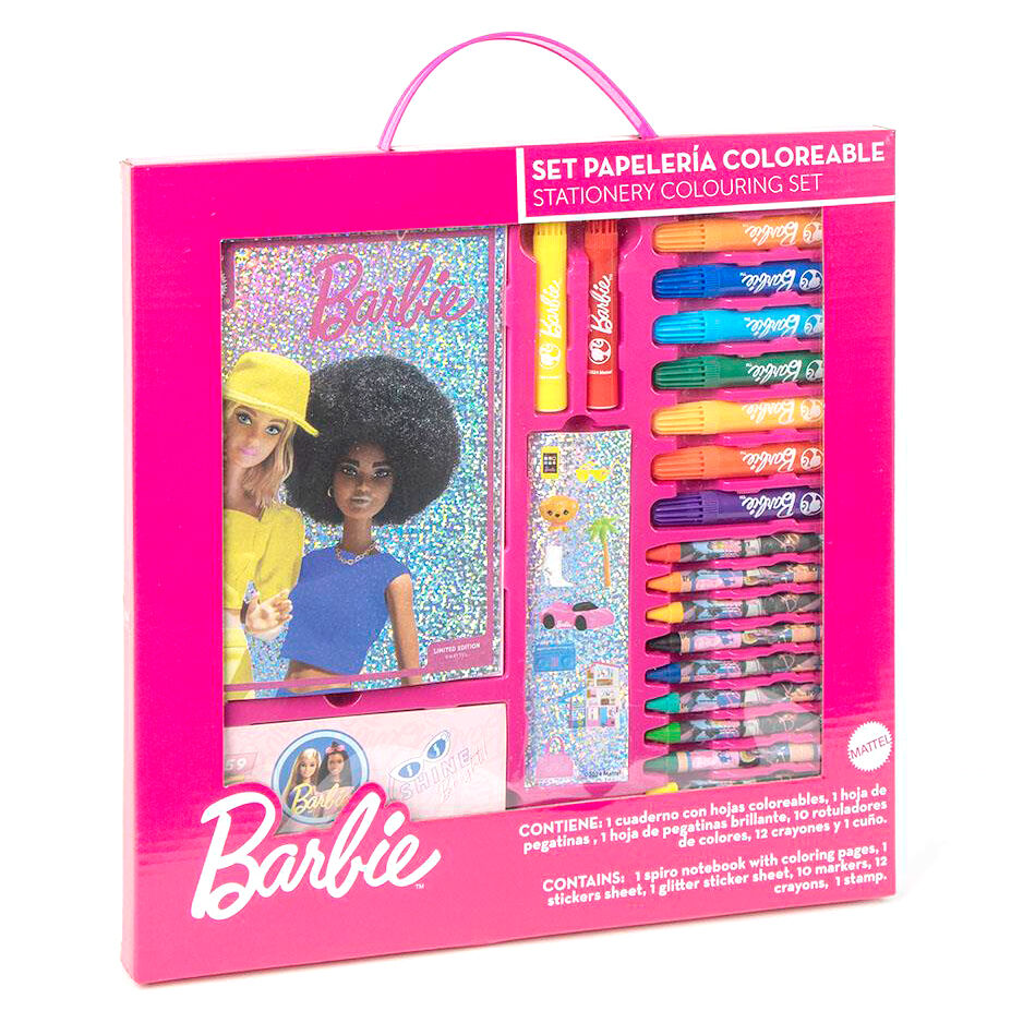 Set de Papelaria Barbie
