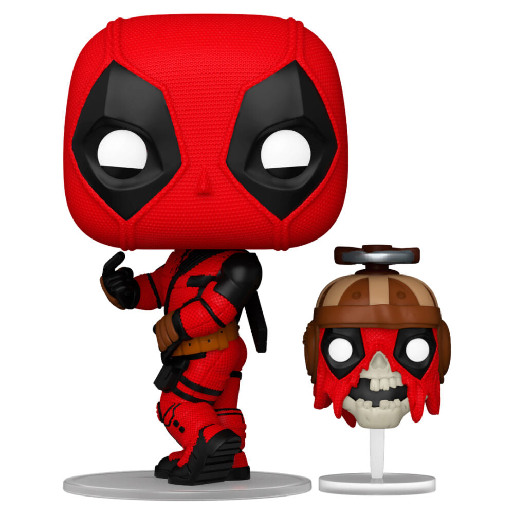 Figura POP Marvel Deadpool &amp; Wolverine Deadpool with Headpool