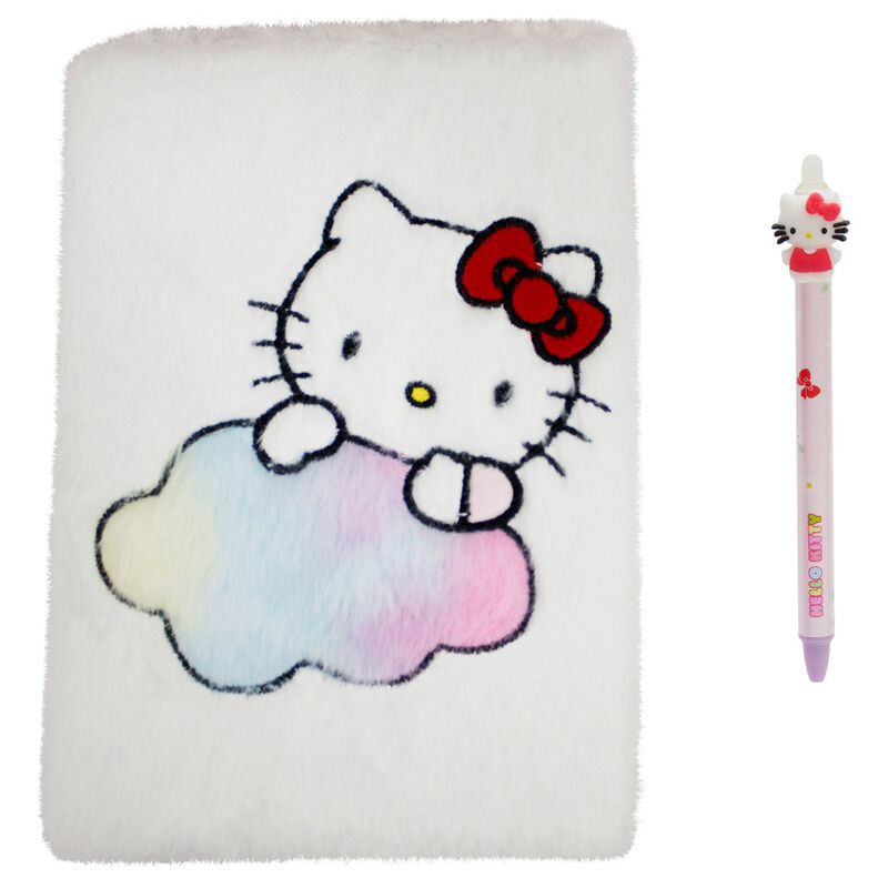 Caderno + Caneta Hello Kitty