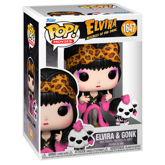 Figura POP Elvira Mistress of the Dark Elvira &amp; Gonk