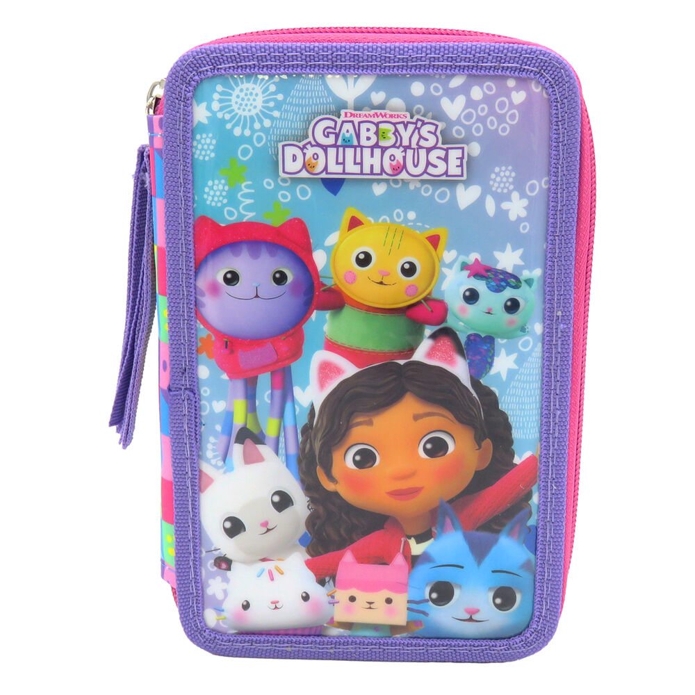Estojo triplo Gabbys Dollhouse