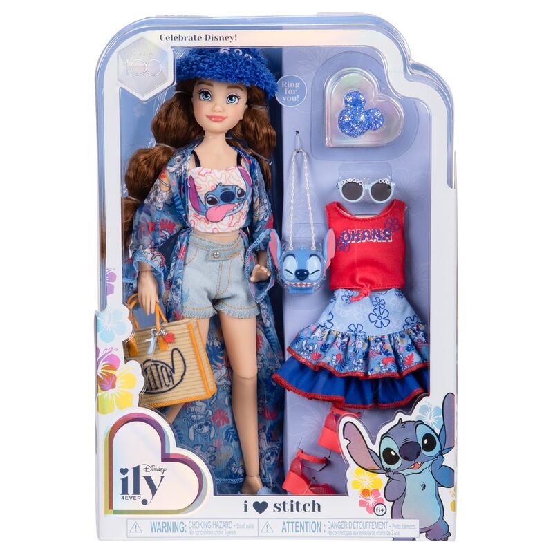 Boneca Fashion Doll Stitch Disney ily 4Ever 28cm
