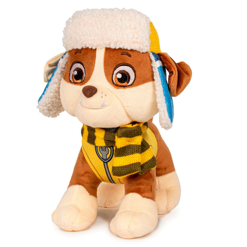 Peluche Inverno Rubble Patrulha Pata Paw Patrol 27cm