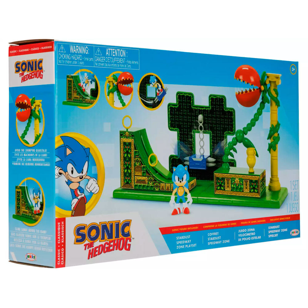 Playset Zona de velocidade Sonic the Hedgehog