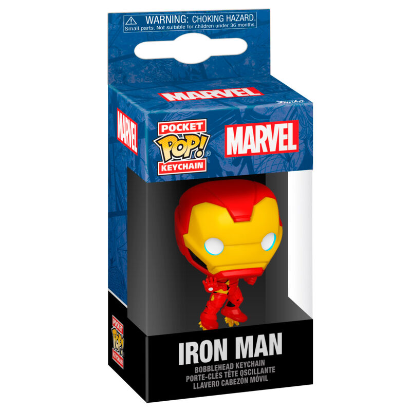 Porta-Chaves Pocket POP Marvel Iron Man Classics