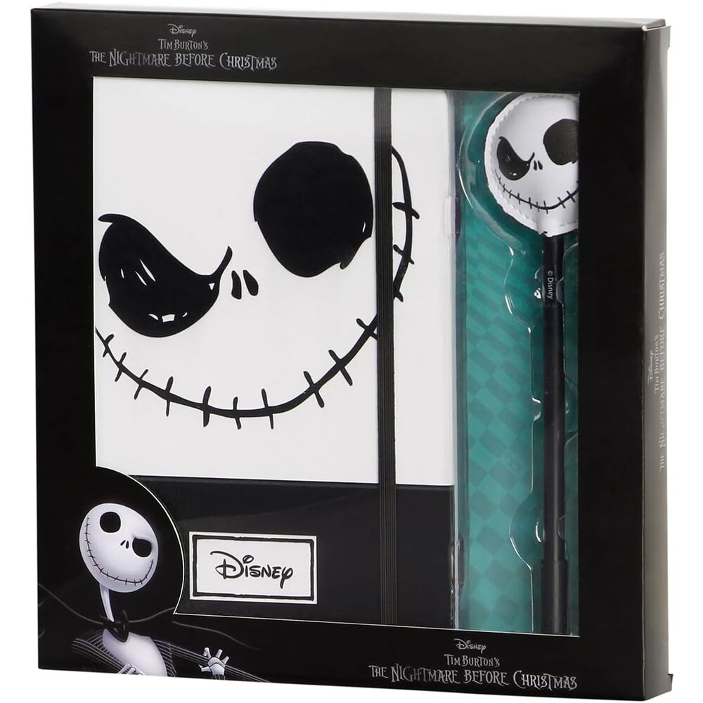 Diário + Caneta Nightmare Before Christmas Disney