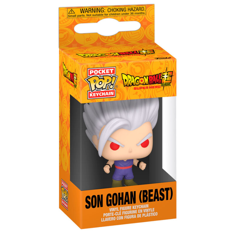 Porta-Chaves Pocket POP Dragon Ball Super Super Hero Gohan Beast