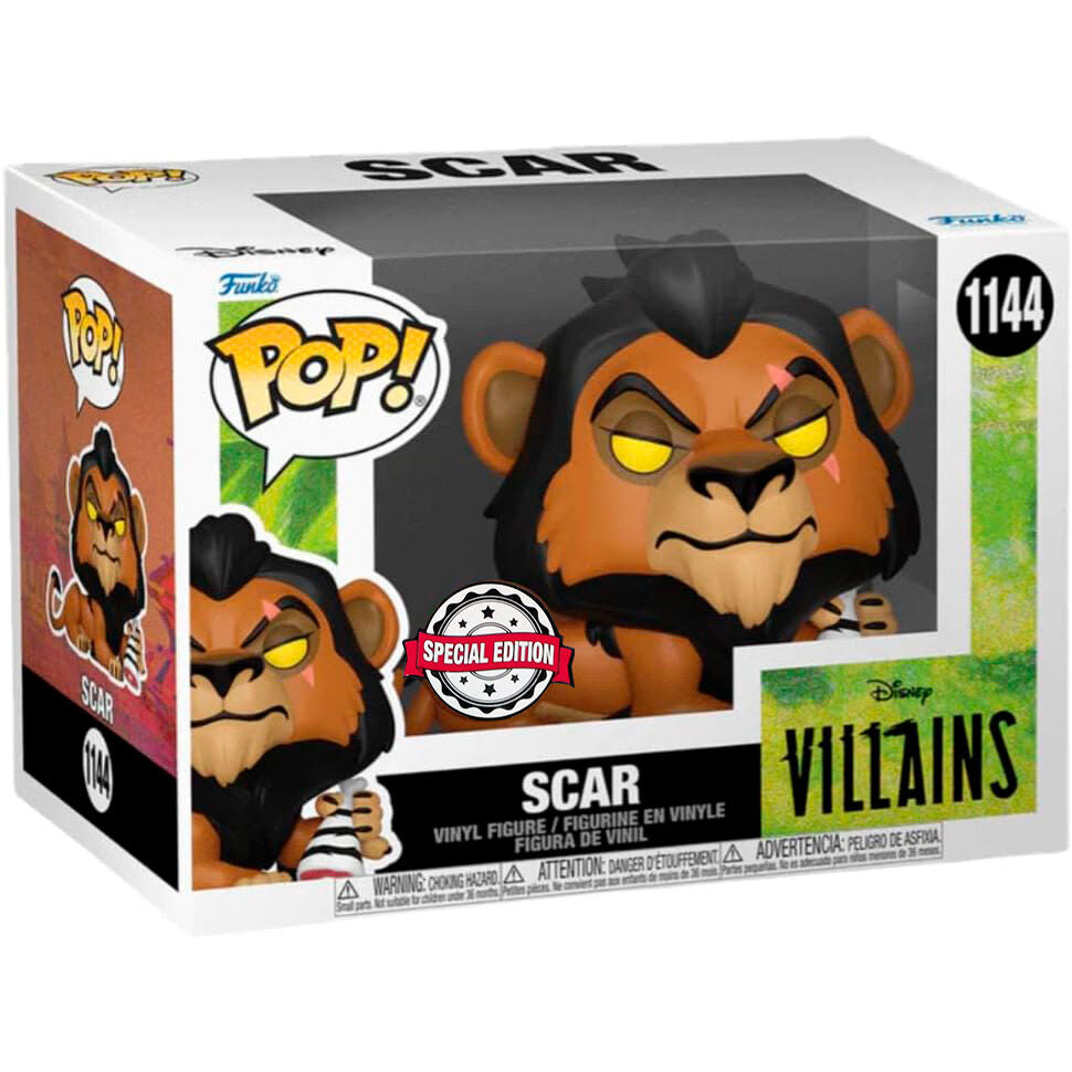 Figura POP Disney Villains The Lion King Scar Exclusive