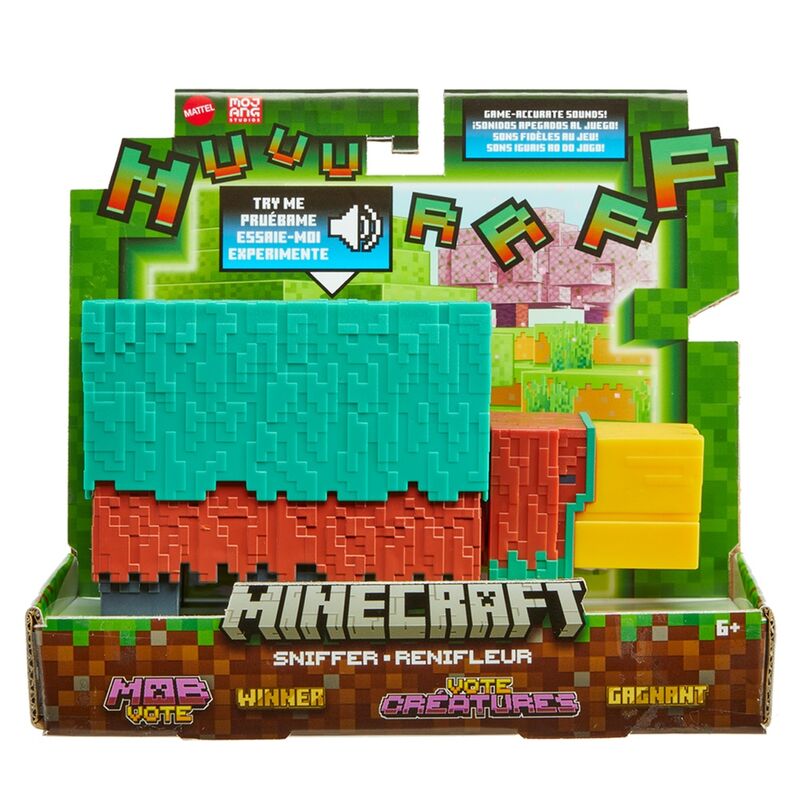 Figura com Som Sniffer Minecraft 8cm