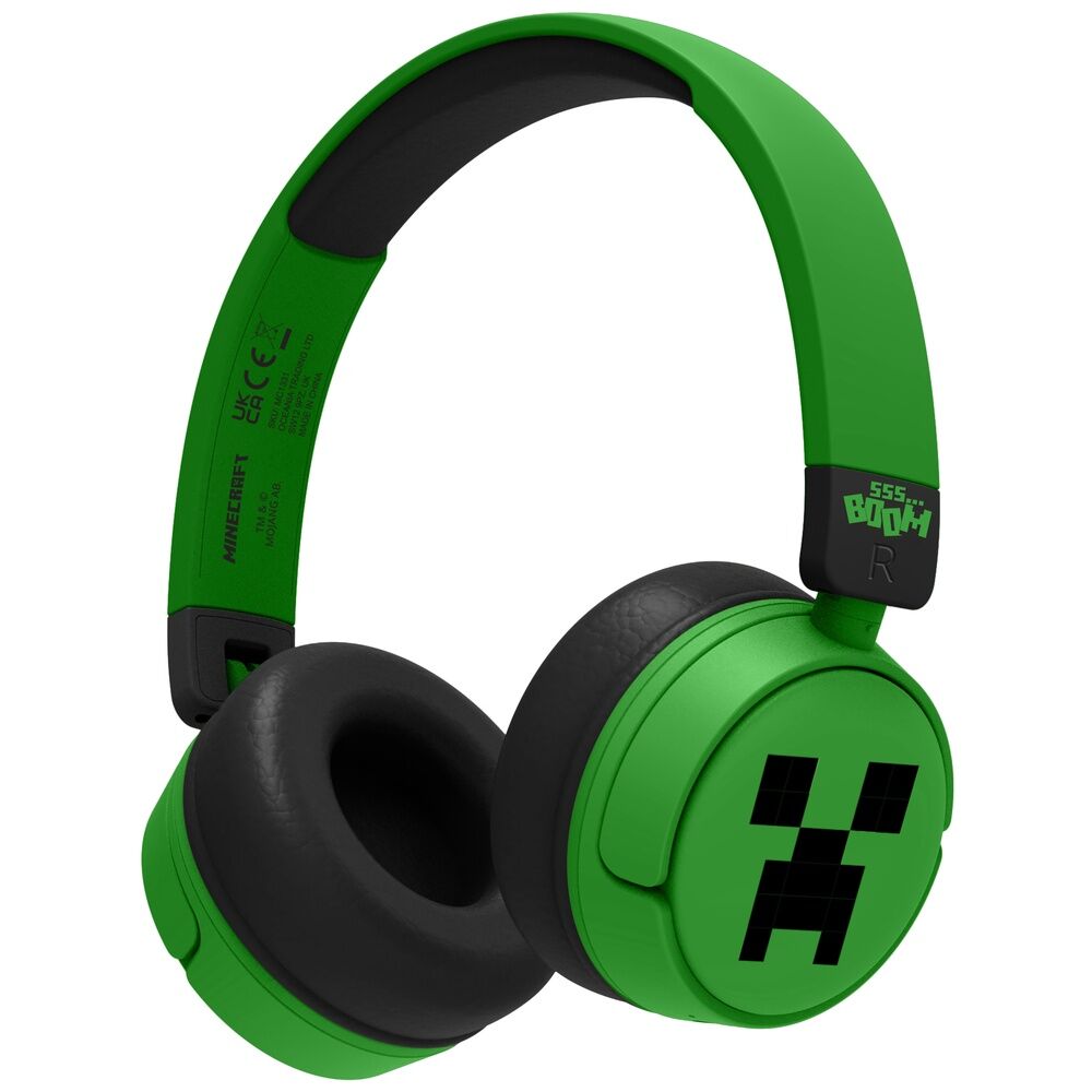 Auriculares Infantis Minecraft Bluetooth
