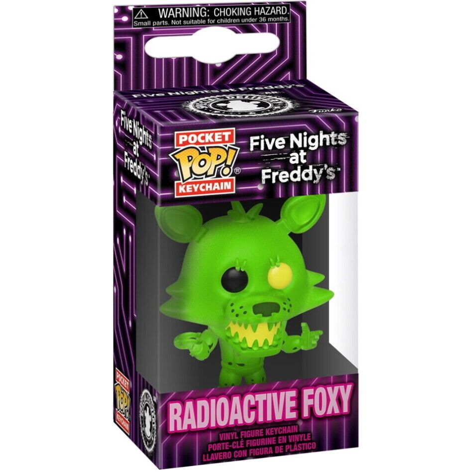 Porta-Chaves Pocket POP Five Nights at Freddys Radioactive Foxy