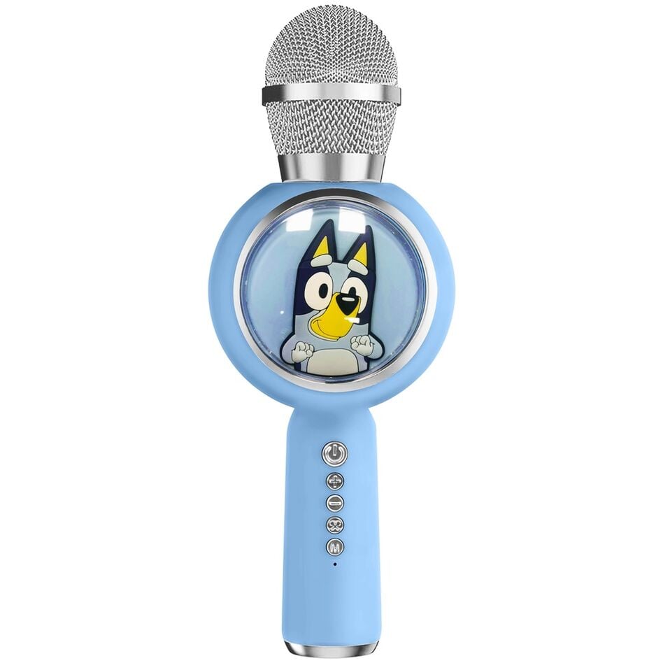 Microfone com altifalante e LED da Bluey
