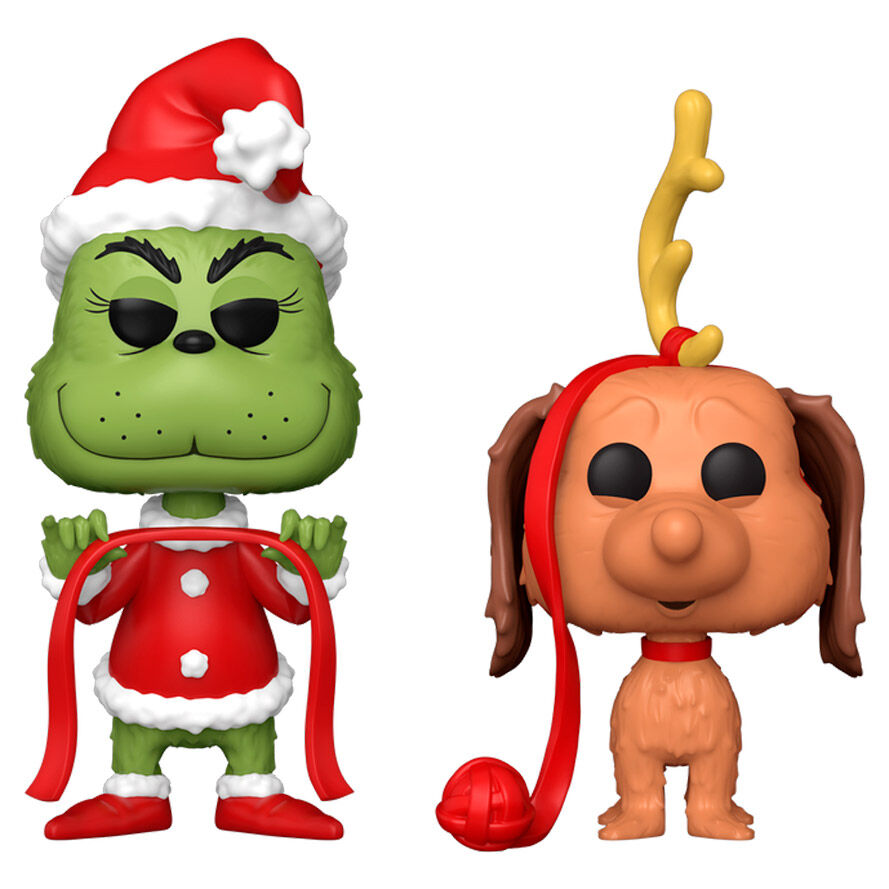 Pack 2 figuras POP The Grinch - Grinch & Max