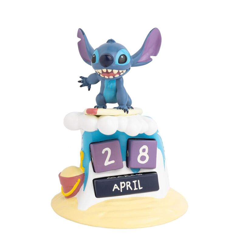 Calendário Perpétuo 3D Surfer Stitch Disney