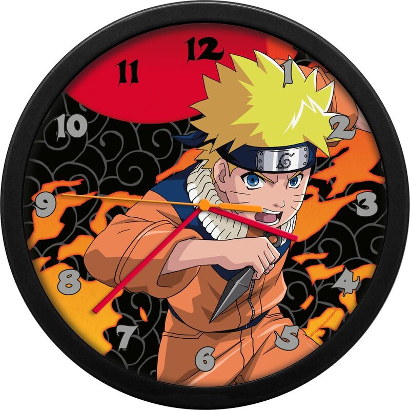 Relógio de Parede Naruto Shippuden