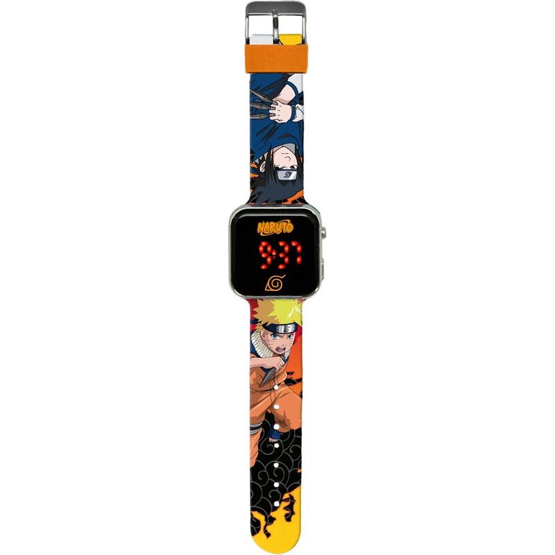 Relógio LED Naruto Shippuden
