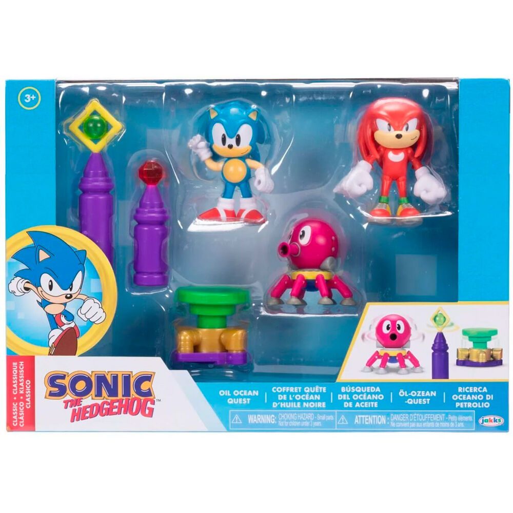 Playset Oil Ocean Sonic the Hedgehog 6cm