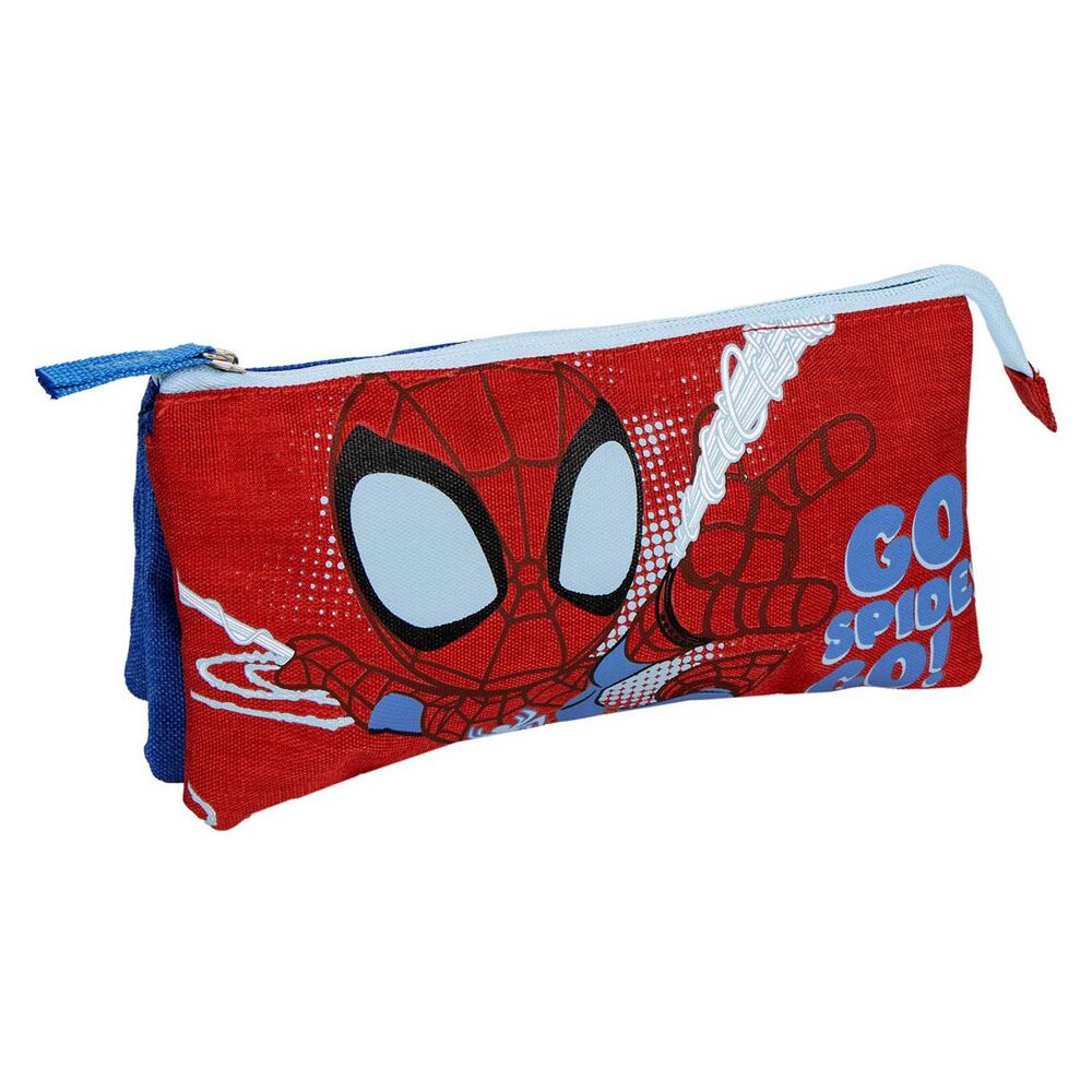 Estojo Triplo Spidey Marvel