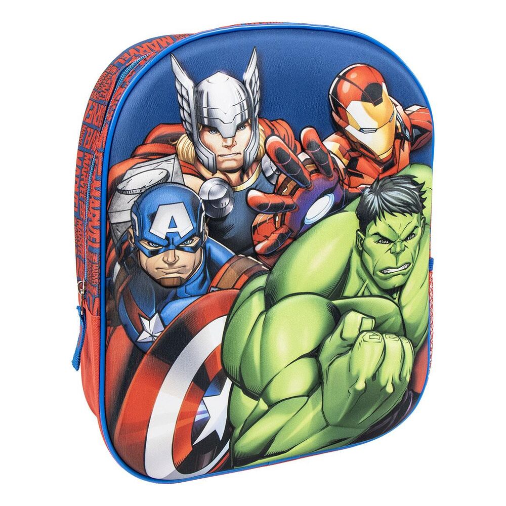 Mochila Pré-Escolar Avengers Marvel 31cm