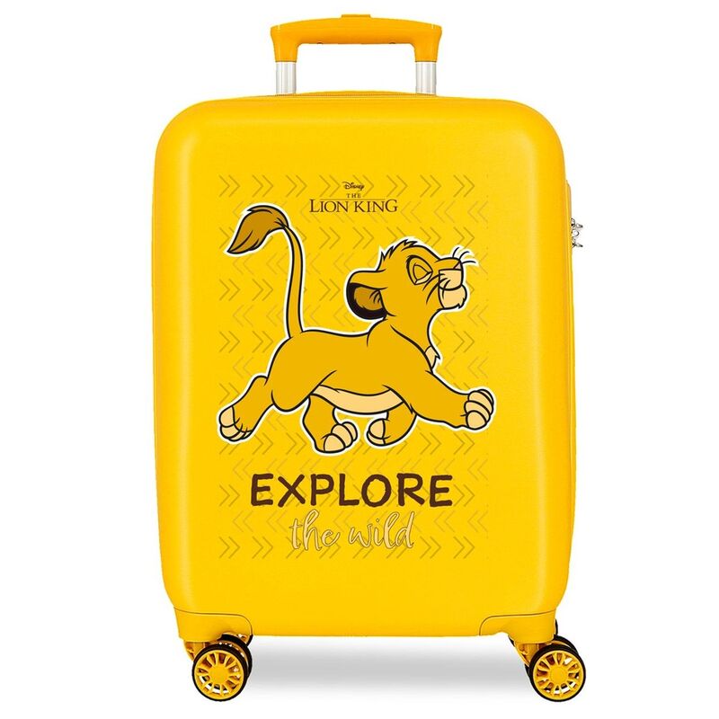 Mala Trolley de Viagem ABS Explorer Rei Leão Disney 55cm