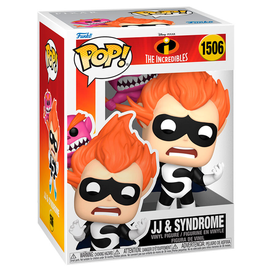 Figura POP The Incredibles JJ &amp; Syndrome