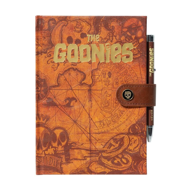 Caderno A5 Premium + Caneta Projetora The Goonies