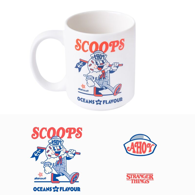 Caneca Scoops Ahoy Stranger Things 350ml