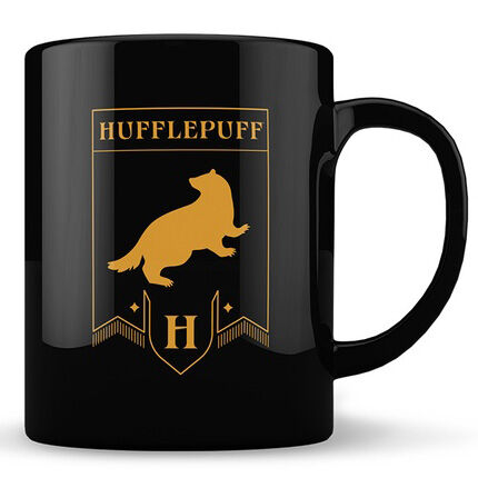 Caneca Premium Hufflepuff Harry Potter