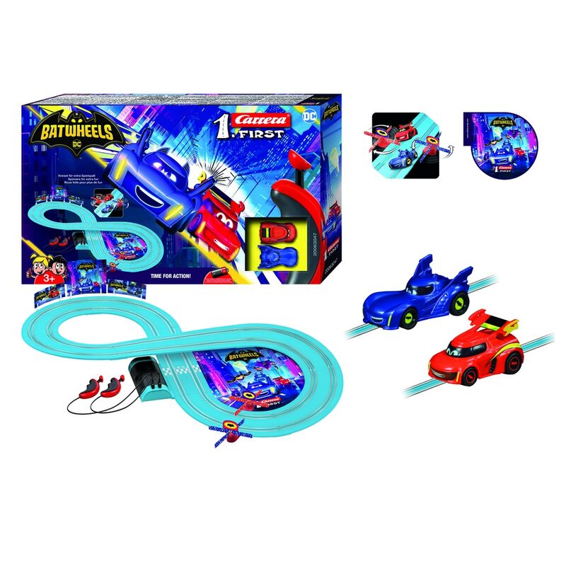 Pista Carrera Circuito Time for Action Batwheels DC Comics