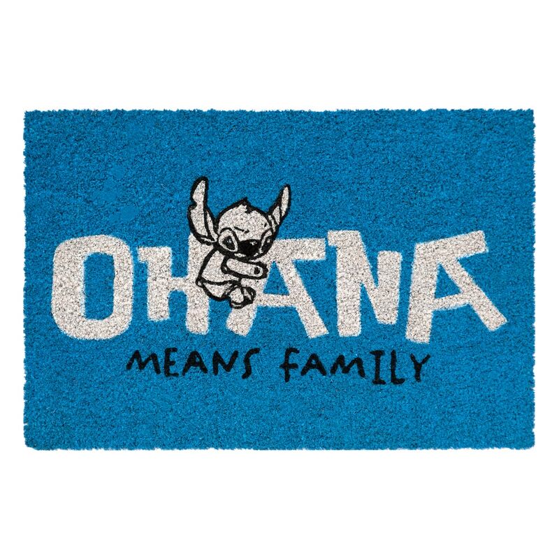 Tapete Azul Ohana Stitch Disney