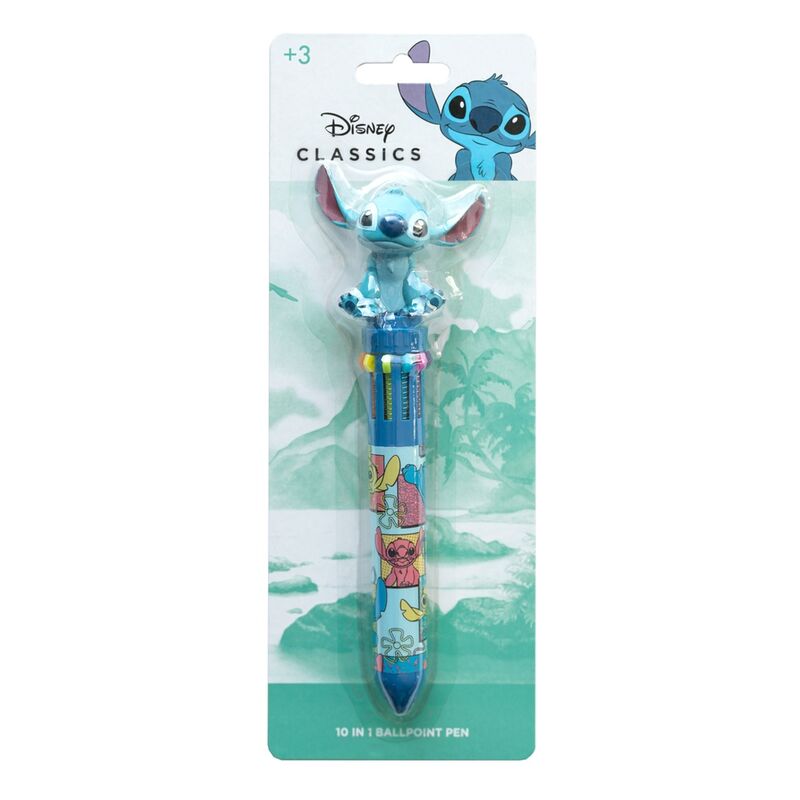 Caneta 3D 10 cores Stitch Disney
