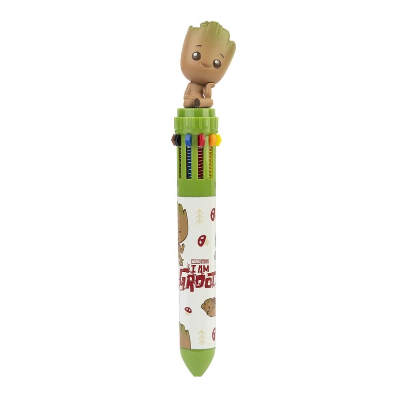 Caneta 3D 10 Cores I Am Groot Marvel