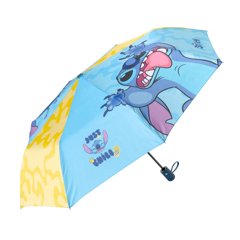 Guarda-chuva Dobrável Automático Stitch Disney