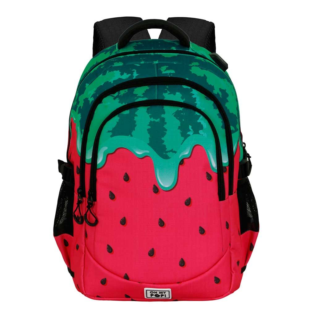 Mochila Escolar Sweet Melty Melon Oh My Pop! 44cm Adaptável