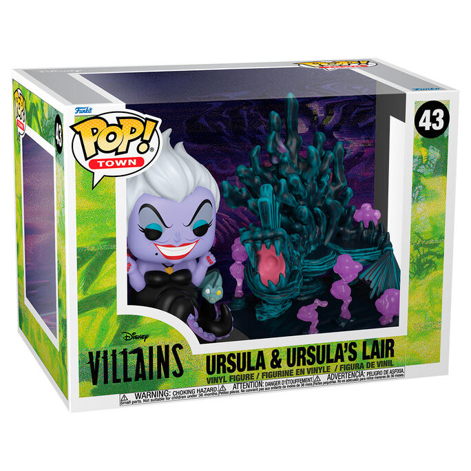 Figura POP Town Disney Villains Ursula &amp; Ursulas Lair