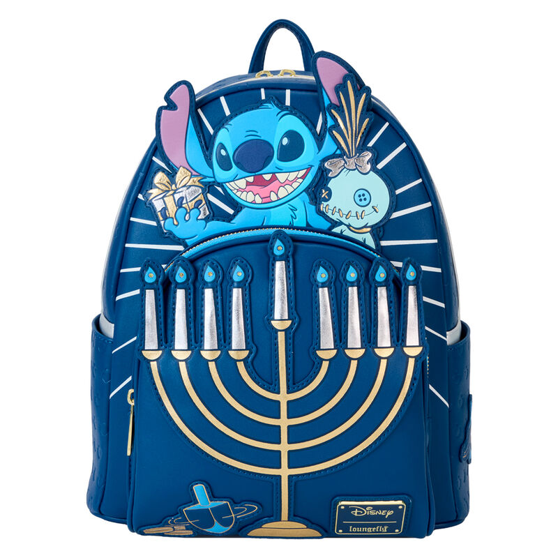 Bolsa Menorah Stitch Disney Loungefly