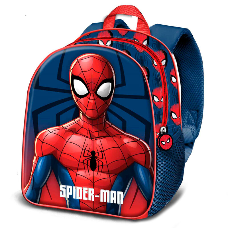Mochila Pré-Escolar 3D Spiderman Marvel 31cm