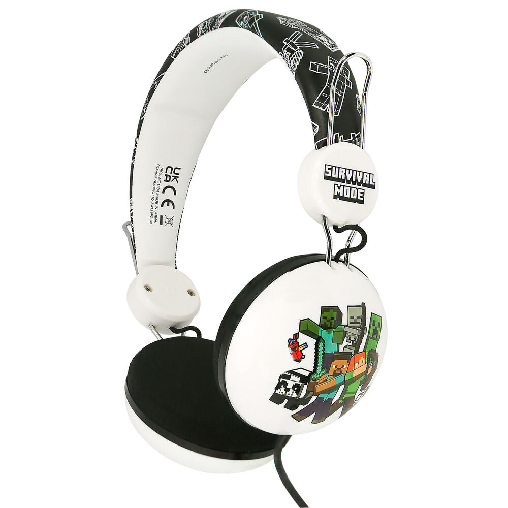 Auriculares Universais Minecraft