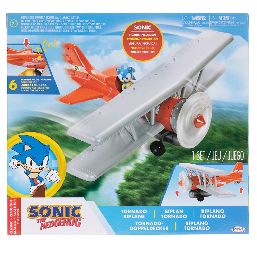 Playset Tornado Biplane Sonic the Hedgehog