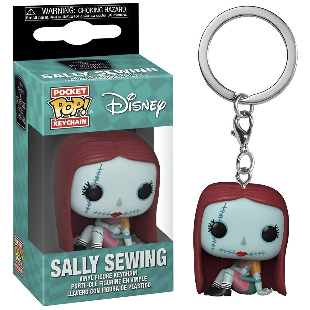 Porta-Chaves Pocket POP Disney The Nightmare Before Christmas Sally Sewing