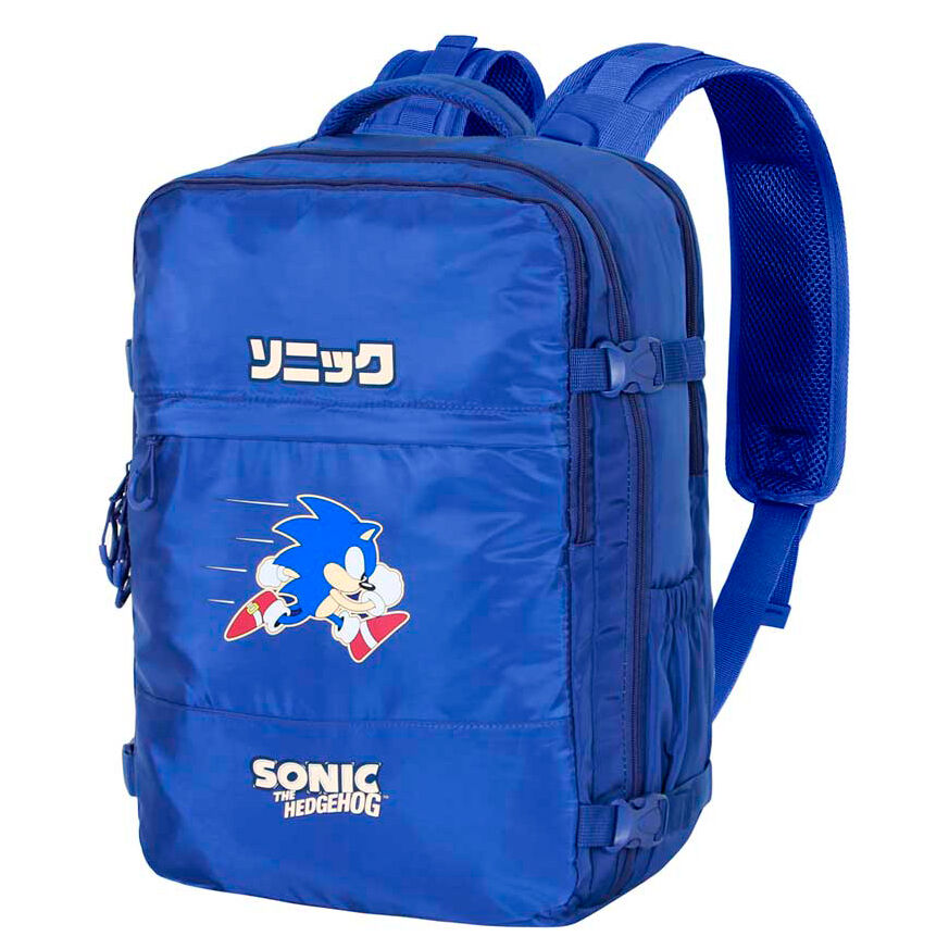 Mochila Escolar Sonic The Hedgehog 49cm