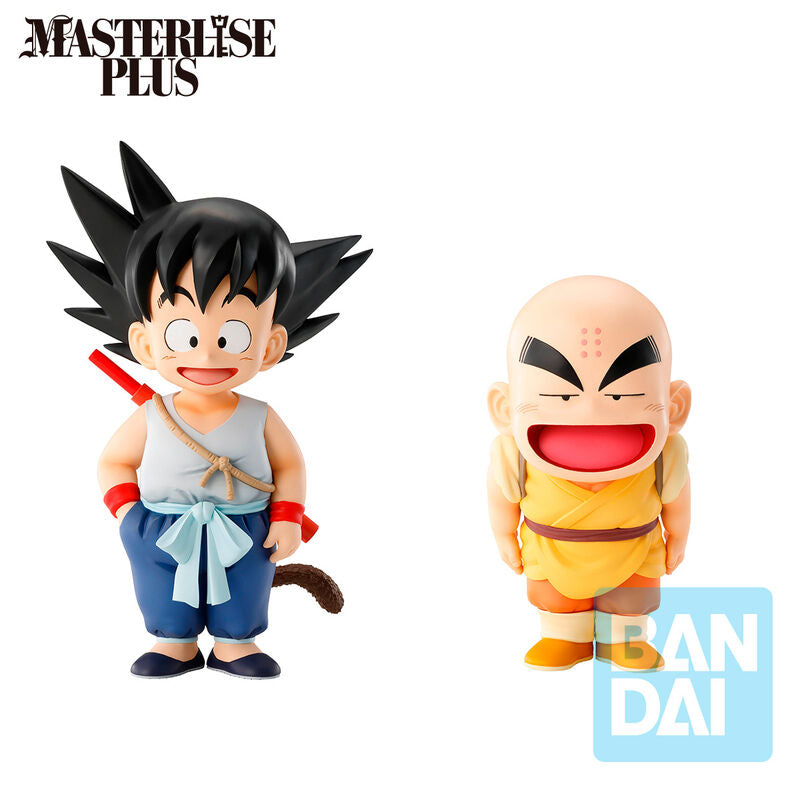Figura Ichibansho Son Goku &amp; Krillin Training Section Dragon Ball 13cm